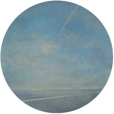 'The Necessity of Hope' Deborah Grice's contemporary oil painting of St Peter Port harbour to celebrate the 80th Annivarsary of the Liberation of the Bailiwick of Guernsey